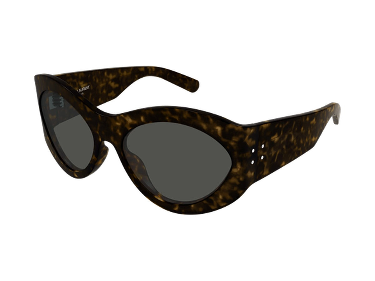 Saint Laurent SL 854-002 sunglasses - Havana / Grey