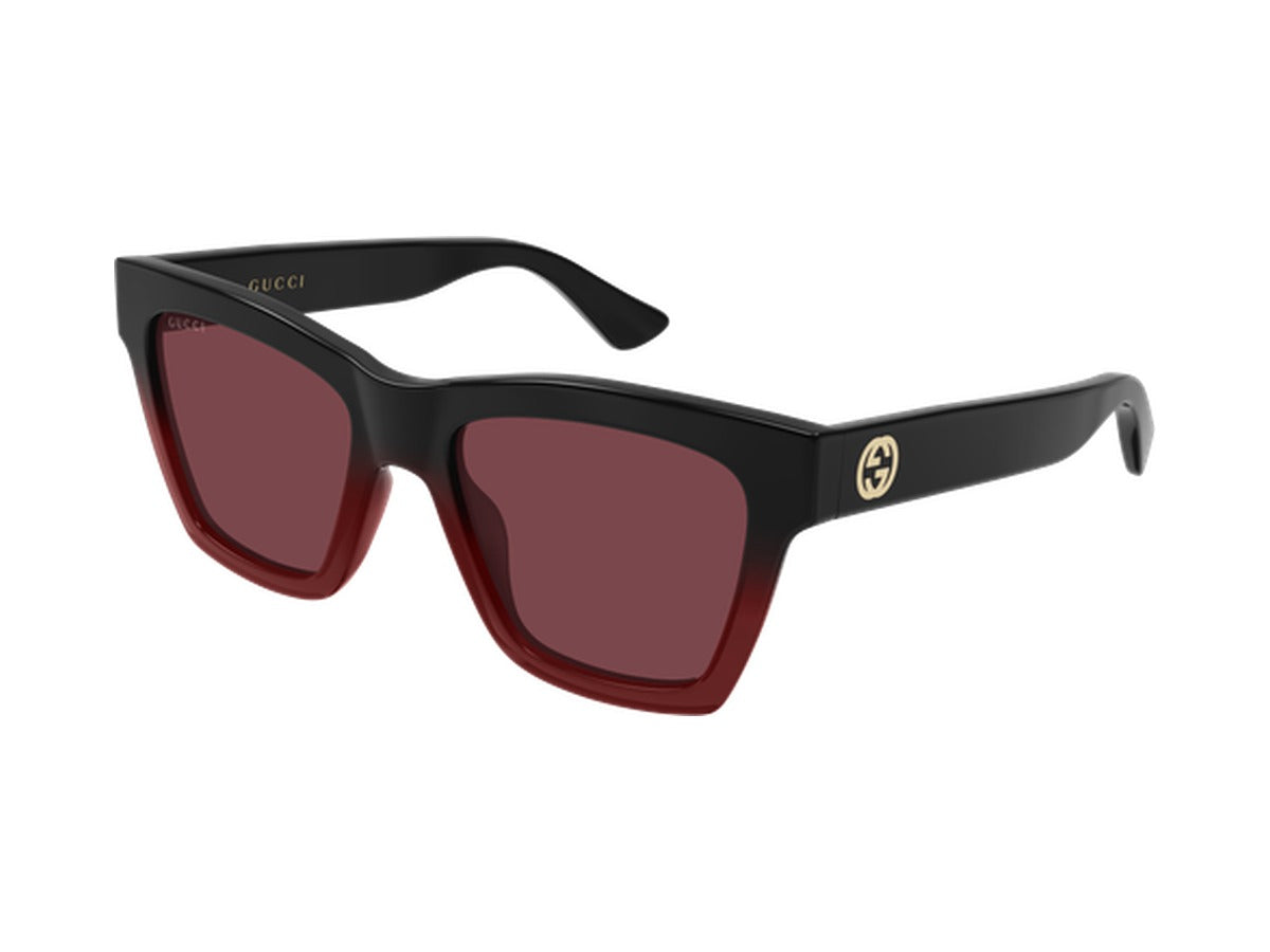 Gucci GG1714S-009 sunglasses - Black / Red