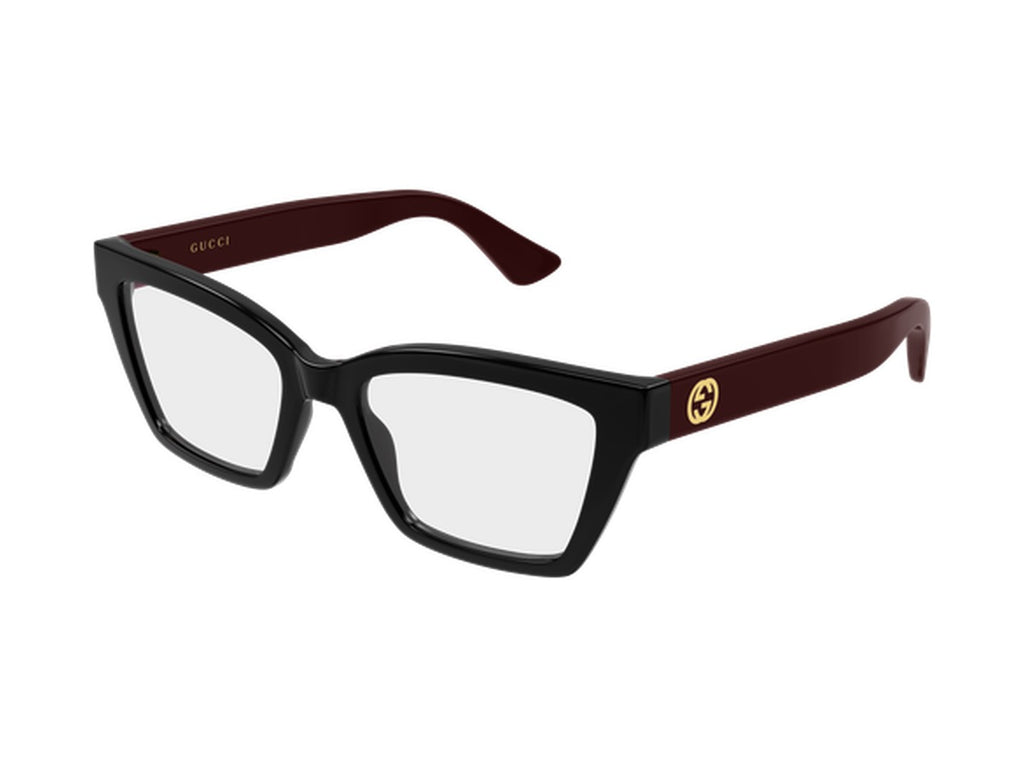 Gucci GG1715O-008 glasses - Black & Burgundy