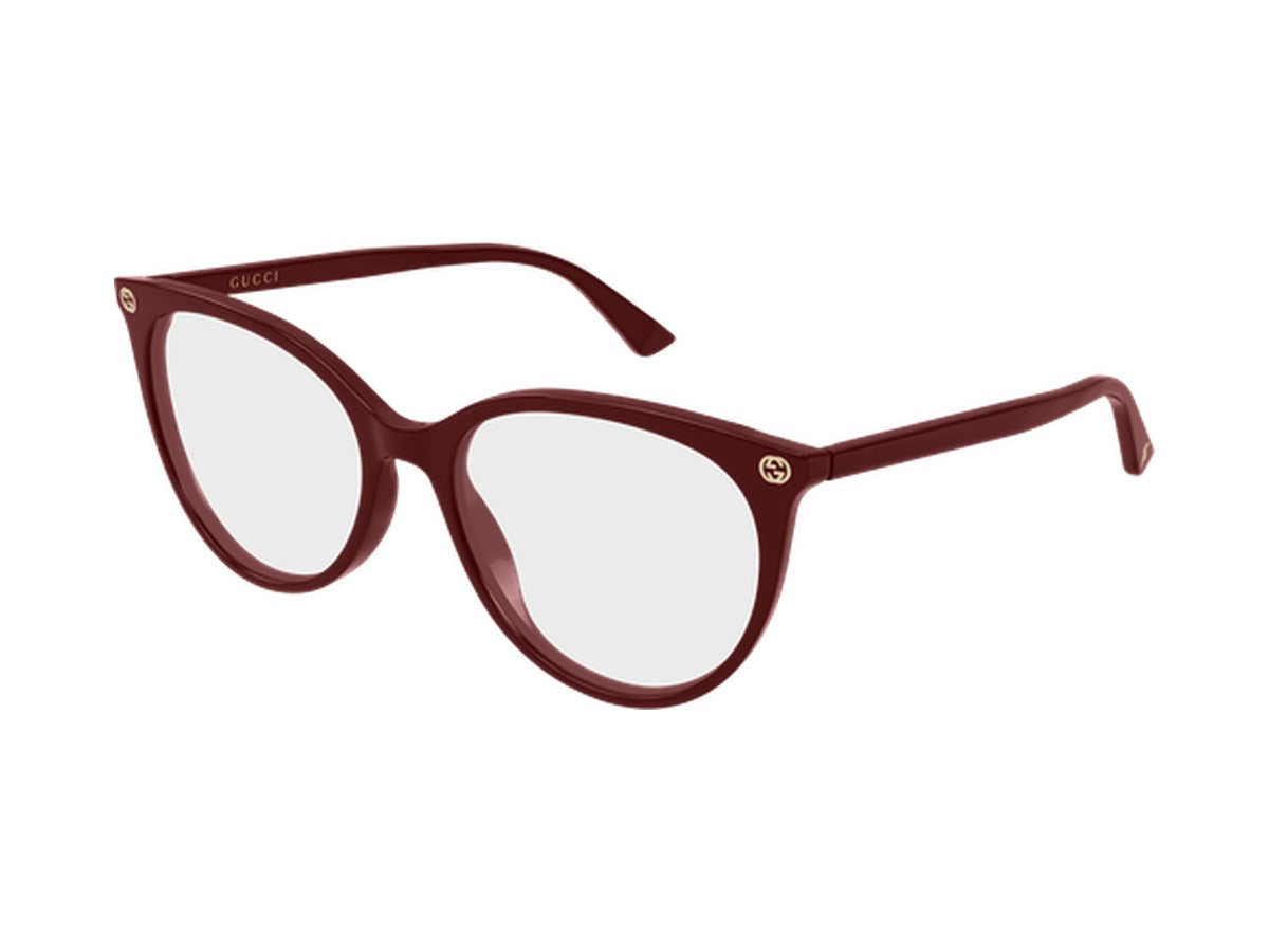 Gucci GG0093O-010 glasses - Burgundy