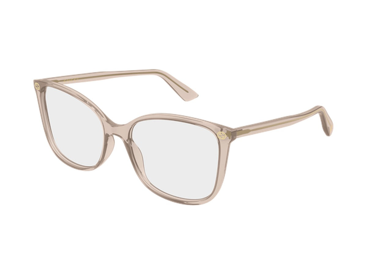 Gucci GG0026O-032 glasses - Nude