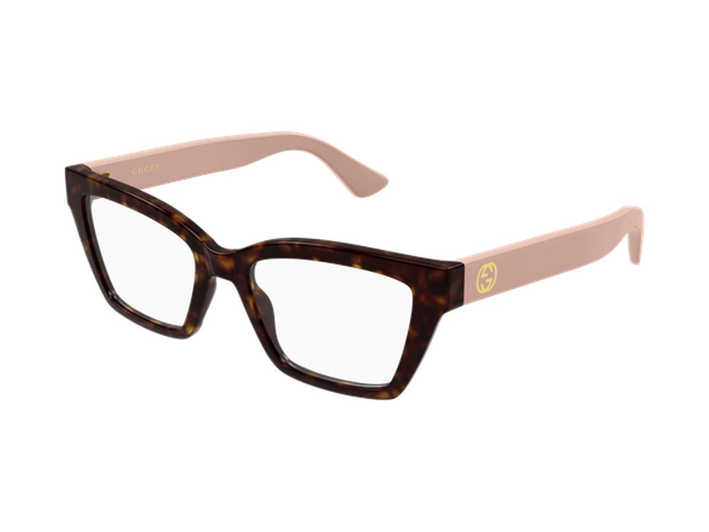 Gucci GG1715O-017 glasses - Havana & Pink