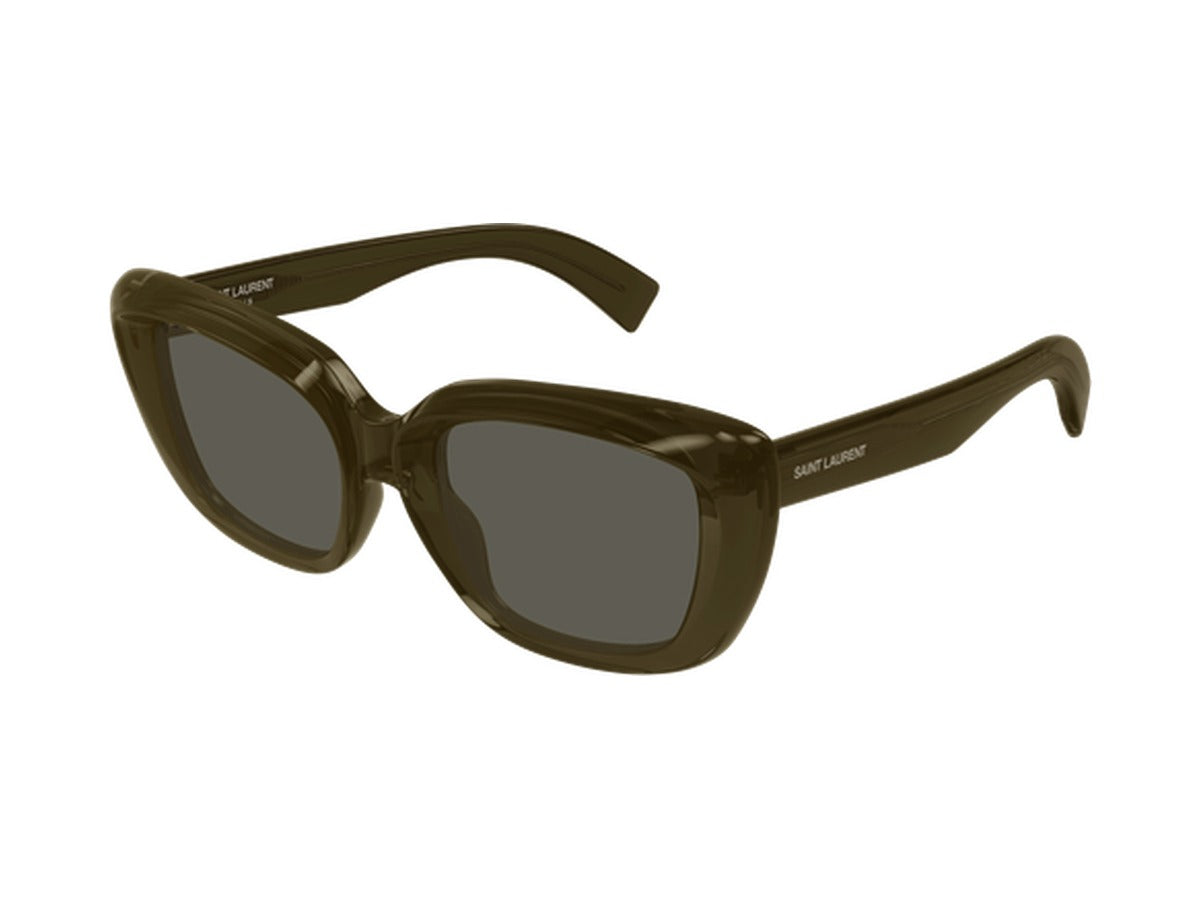 Saint Laurent SL 857-009 sunglasses - Brown / Grey