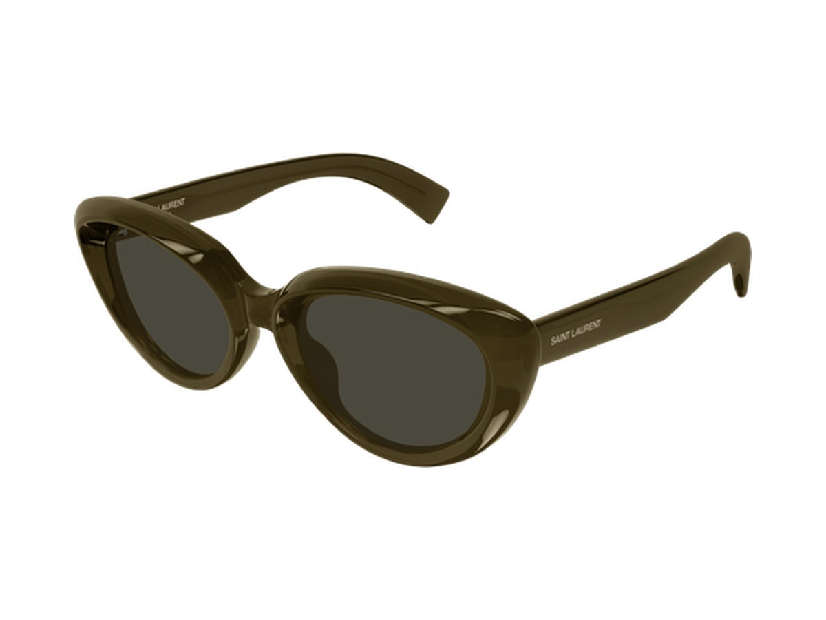 Saint Laurent SL 859-009 sunglasses - Brown / Grey