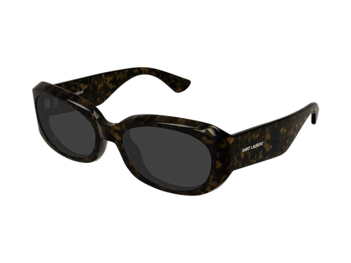 Saint Laurent SL 868-002 sunglasses - Havana / Grey