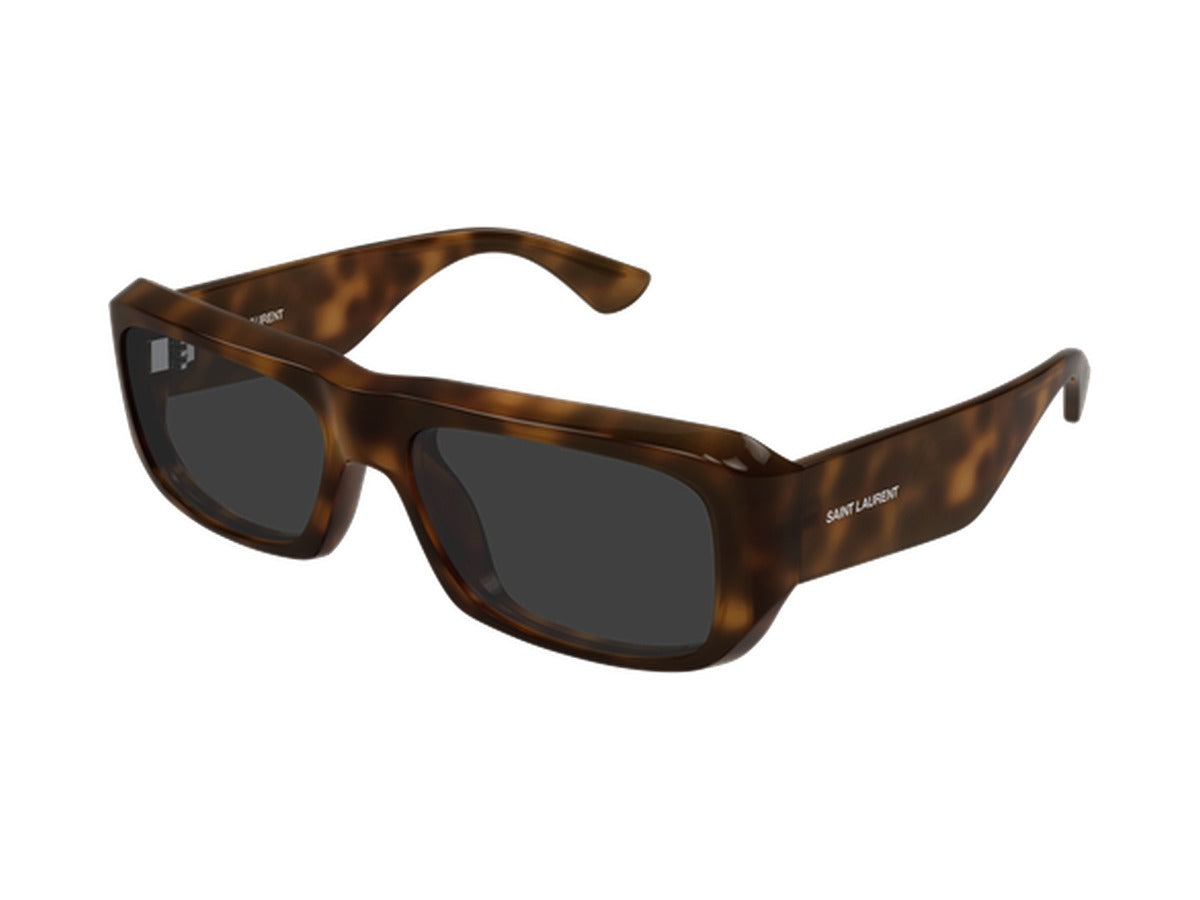 Saint Laurent SL 869-003 sunglasses - Havana / Grey 2