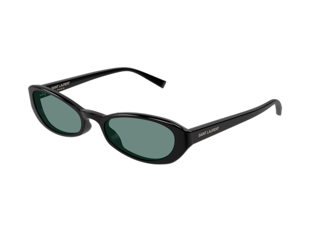 Saint Laurent SL 871 SUE-002 sunglasses - Black / Green