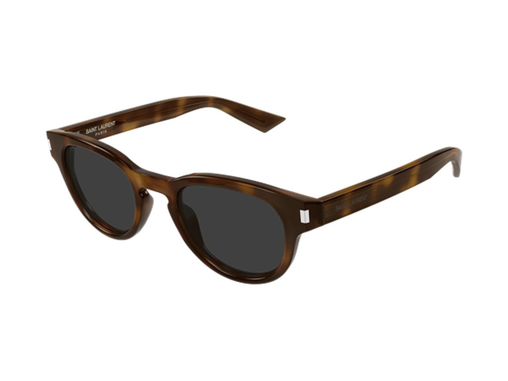 Saint Laurent SL 876-003 sunglasses - Havana / Grey