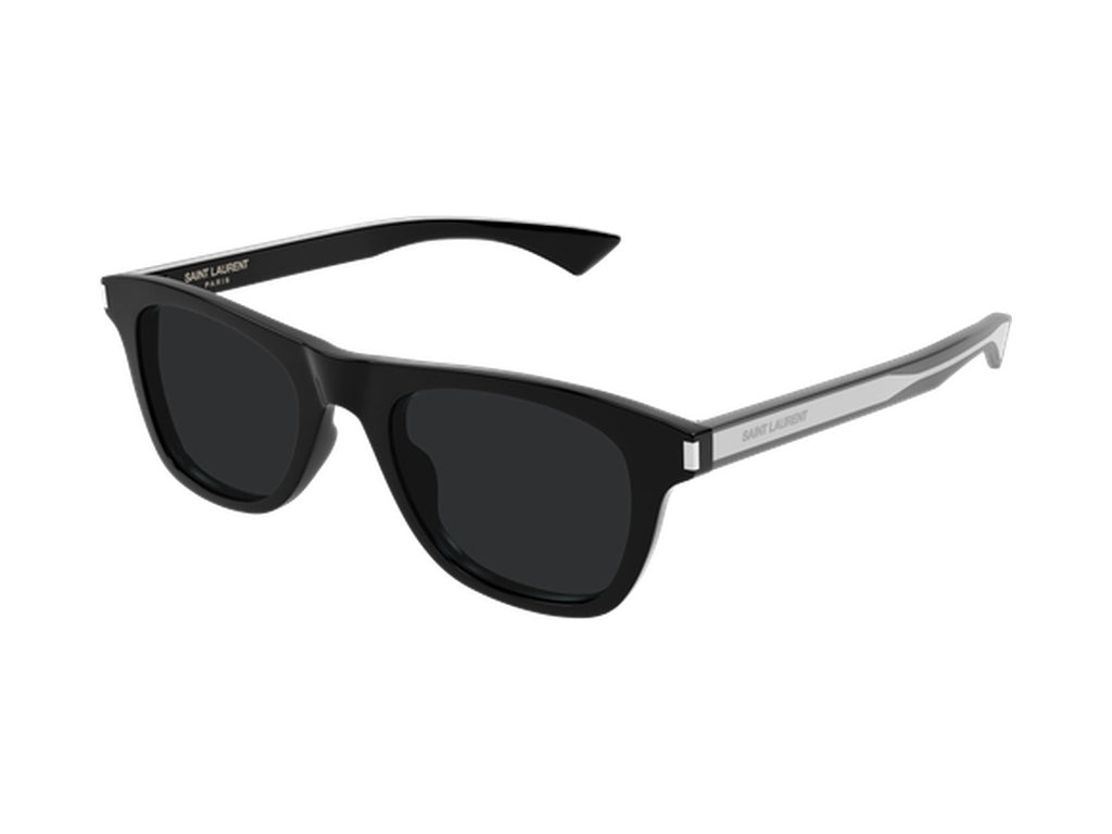 Saint Laurent SL 879-001 sunglasses - Black & Crystal / Black