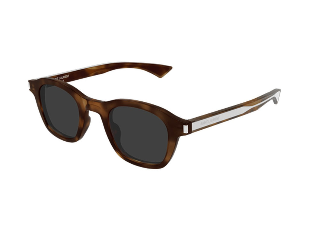 Saint Laurent SL 880-003 sunglasses - Havana & Crystal / Grey