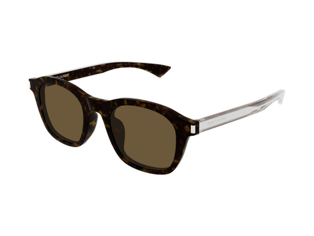 Saint Laurent SL 880/K-006 sunglasses - Havana & Crystal / Brown