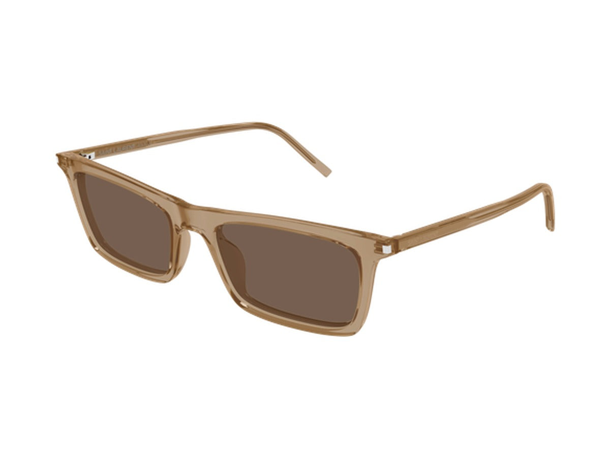 Saint Laurent SL 890 BETTY THIN-005 sunglasses - Brown / Brown