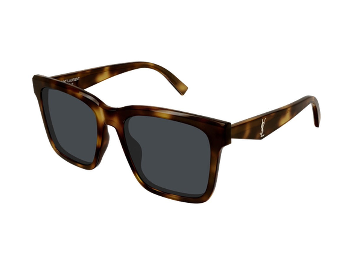 Saint Laurent SL M170-003 sunglasses - Havana / Grey 2