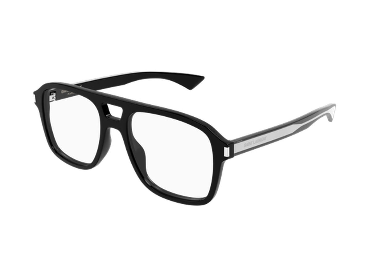 Saint Laurent SL 881 OPT-001 glasses - Black & Crystal