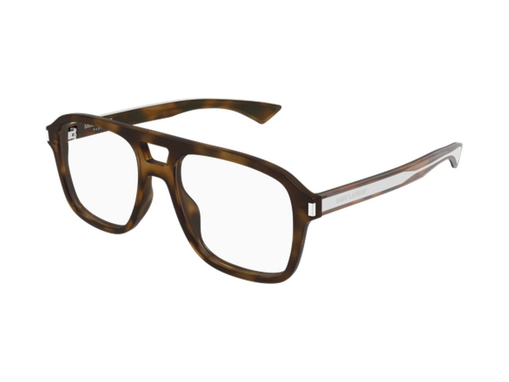 Saint Laurent SL 881 OPT-003 glasses - Havana & Crystal 2