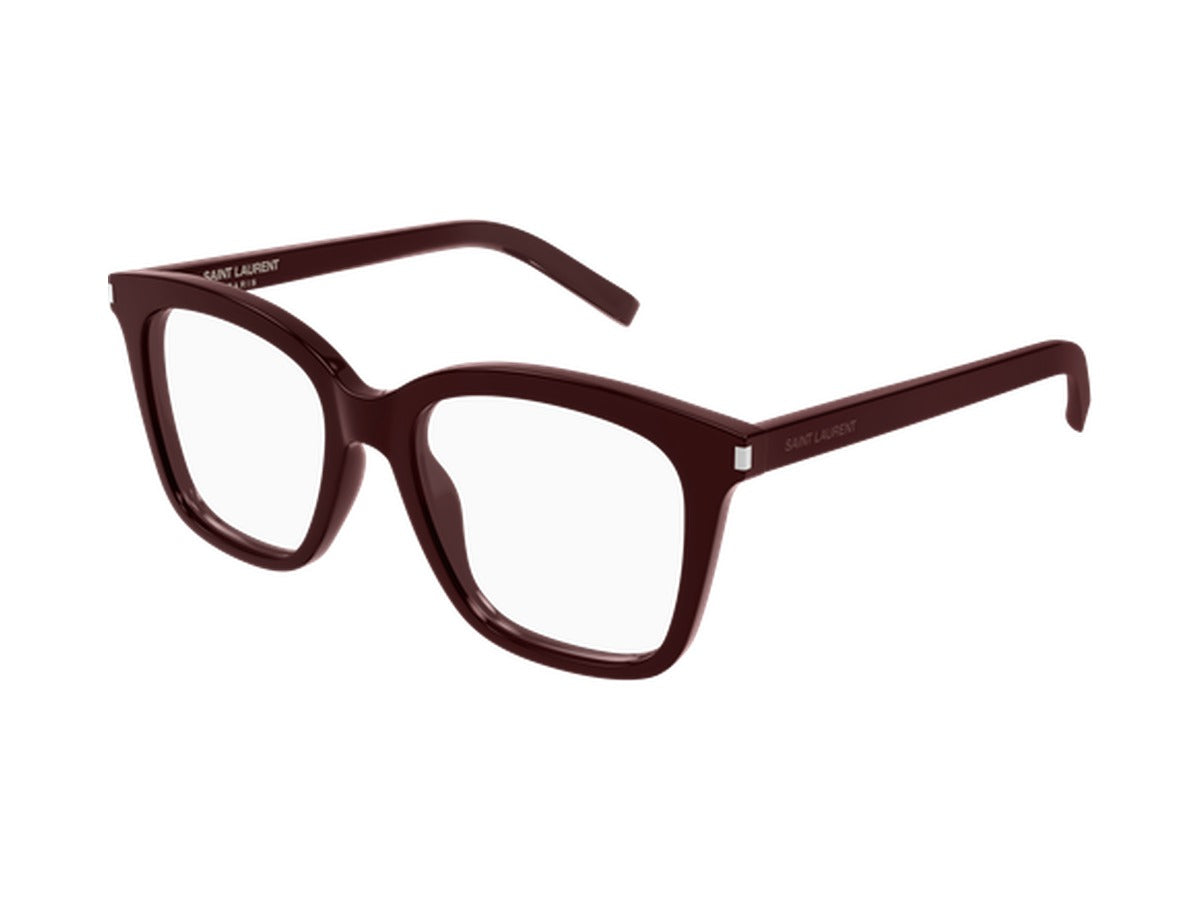 Saint Laurent SL 166-008 glasses - Burgundy