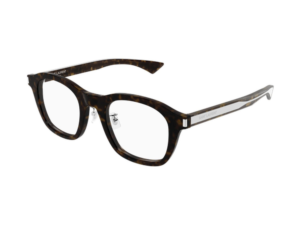 Saint Laurent SL 880/J OPT-002 glasses - Havana & Crystal