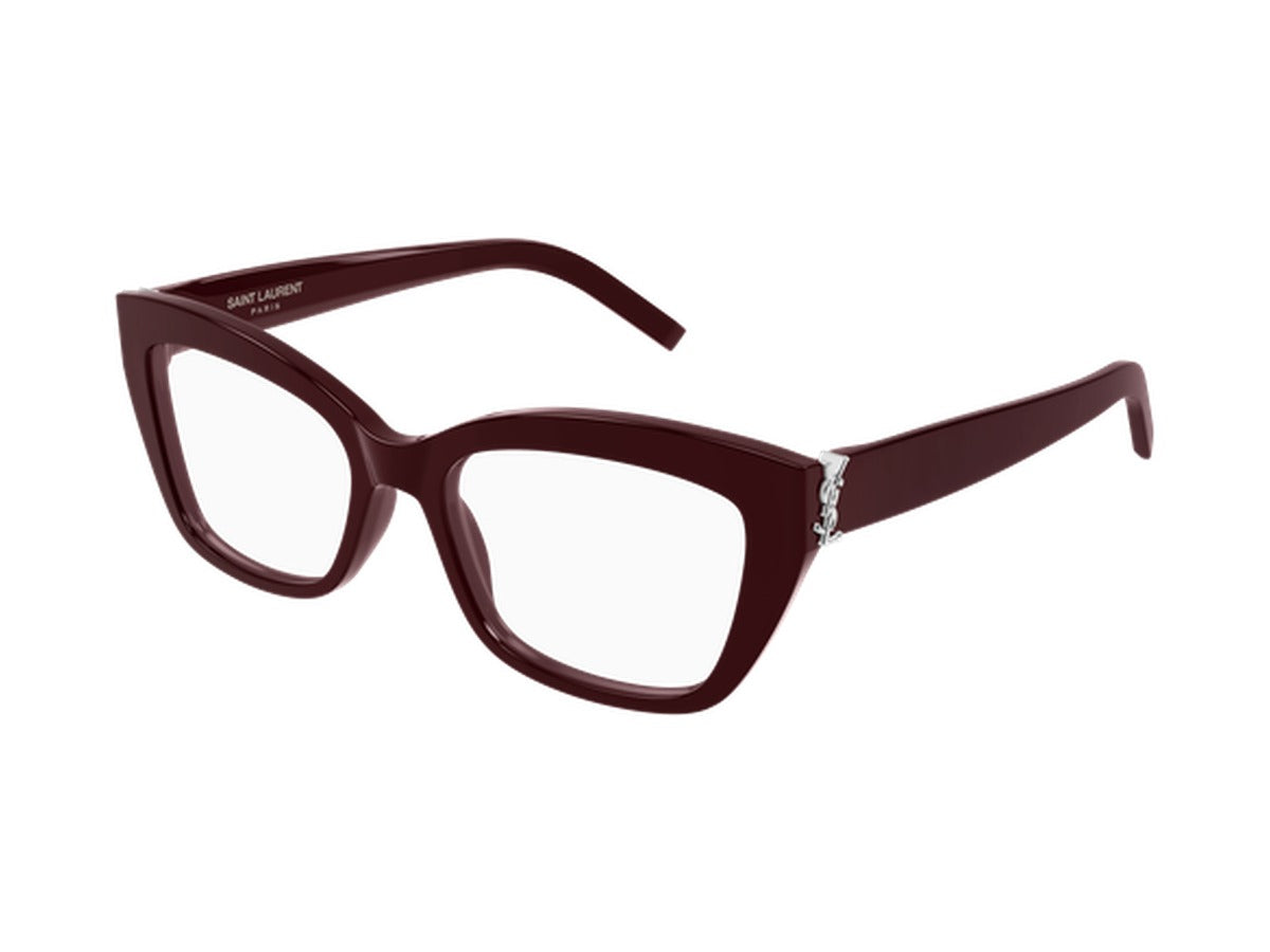 Saint Laurent SL M117-010 glasses - Burgundy