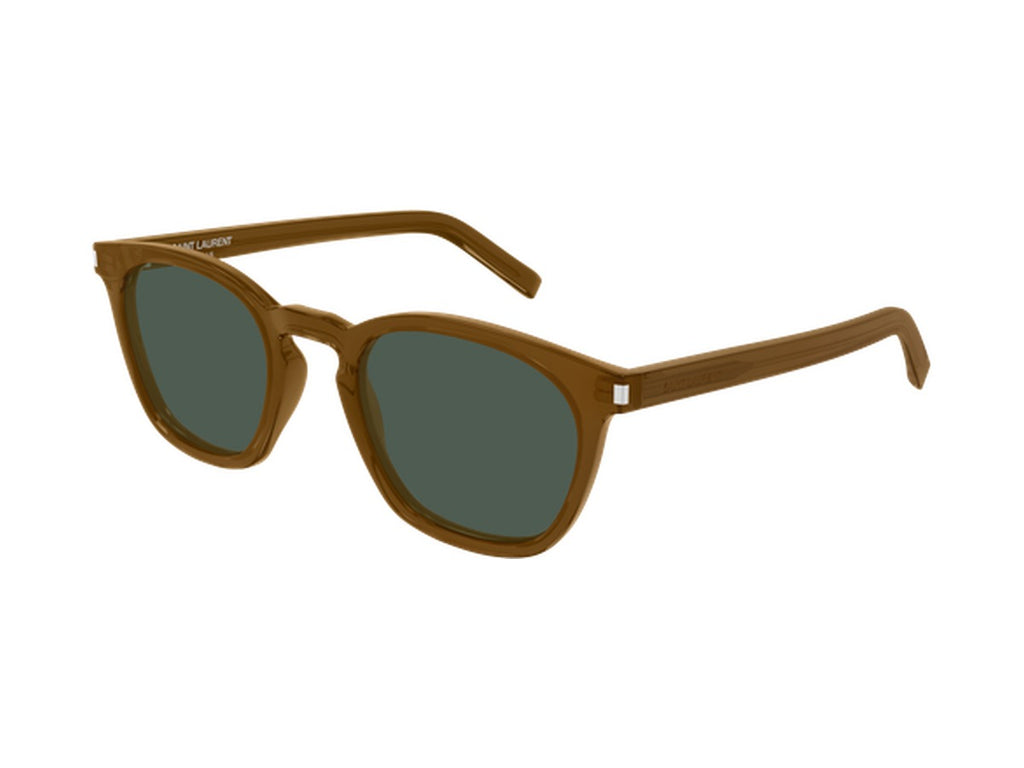 Saint Laurent SL 28-057 sunglasses - Brown / Green