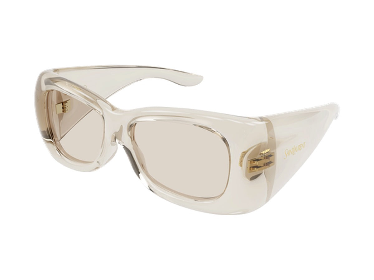 Saint Laurent SL 901 HOWL-002 sunglasses - Beige / Brown