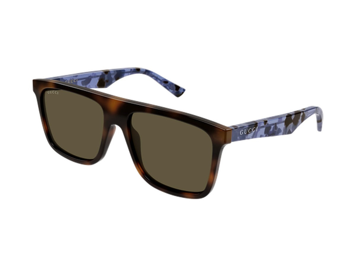 Gucci GG2182S-003 sunglasses - Havana & Blue / Brown