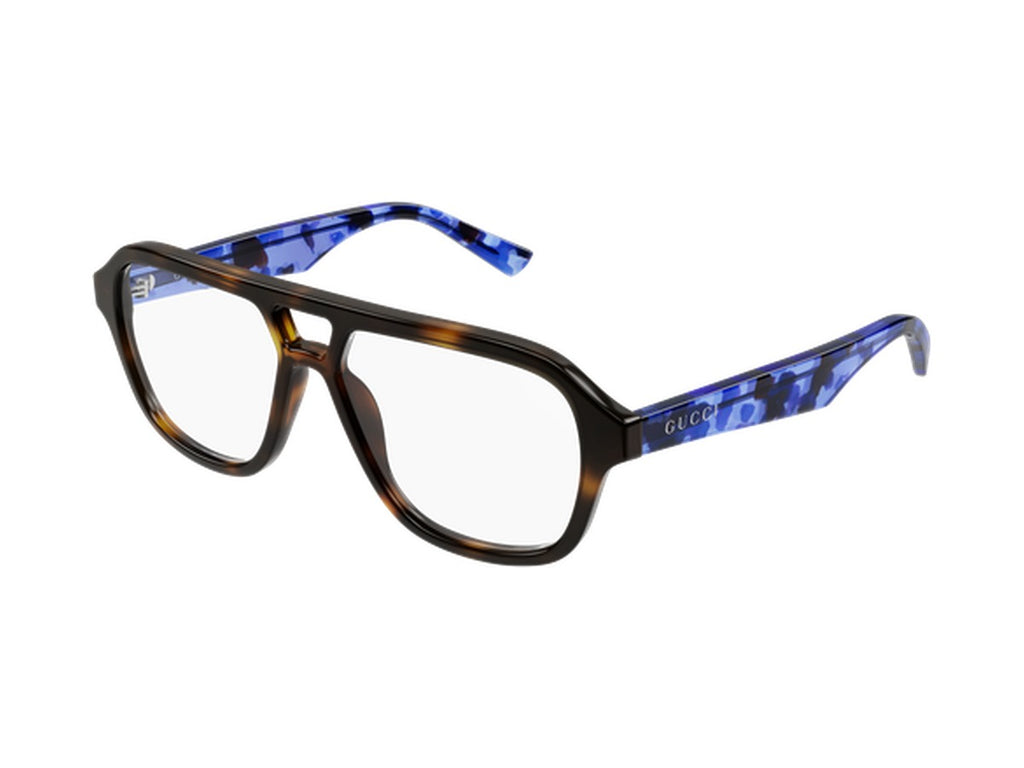Gucci GG2183O-003 glasses - Havana & Blue