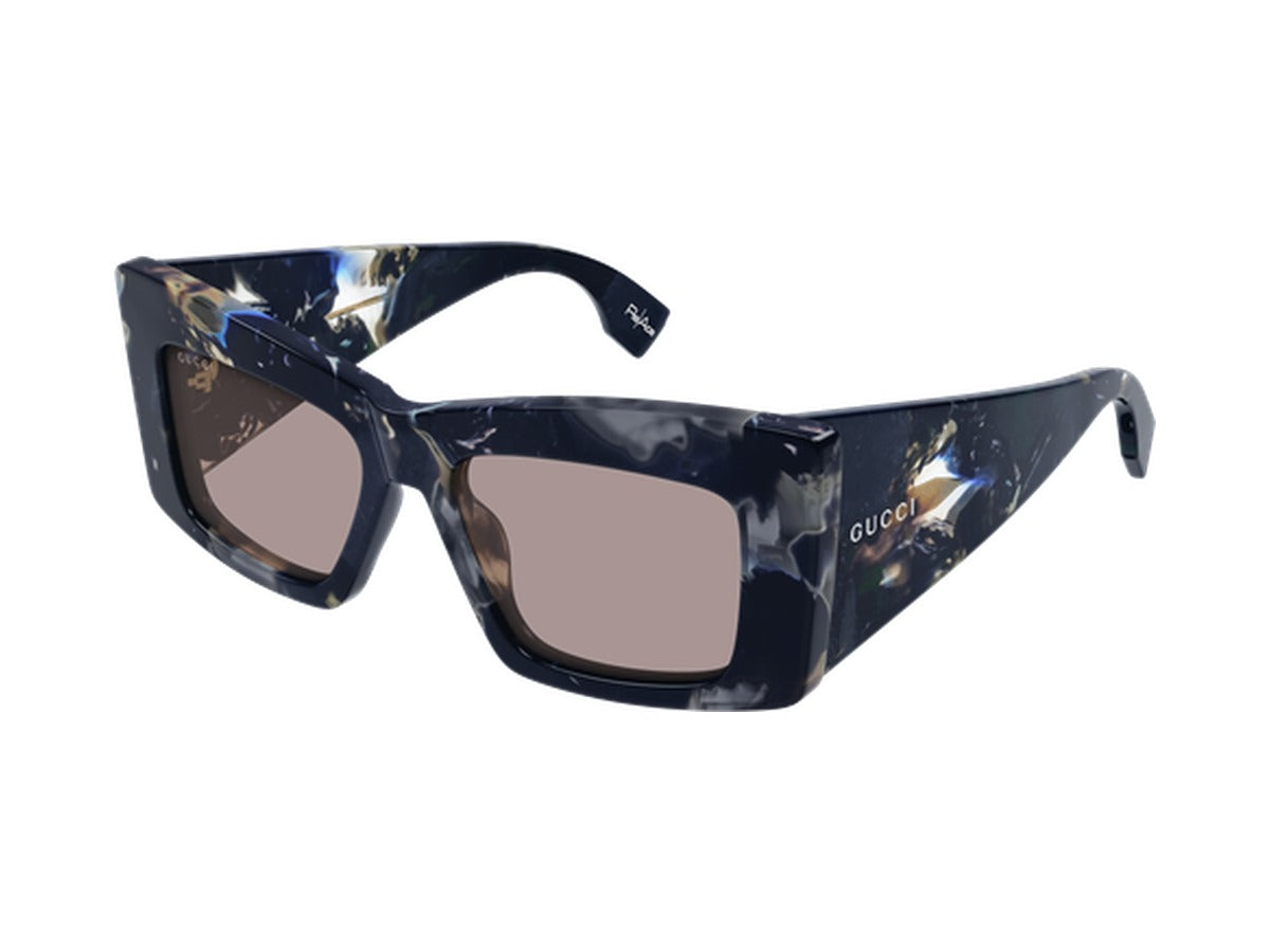 Gucci GG2268S-002 sunglasses - Havana / Brown 2