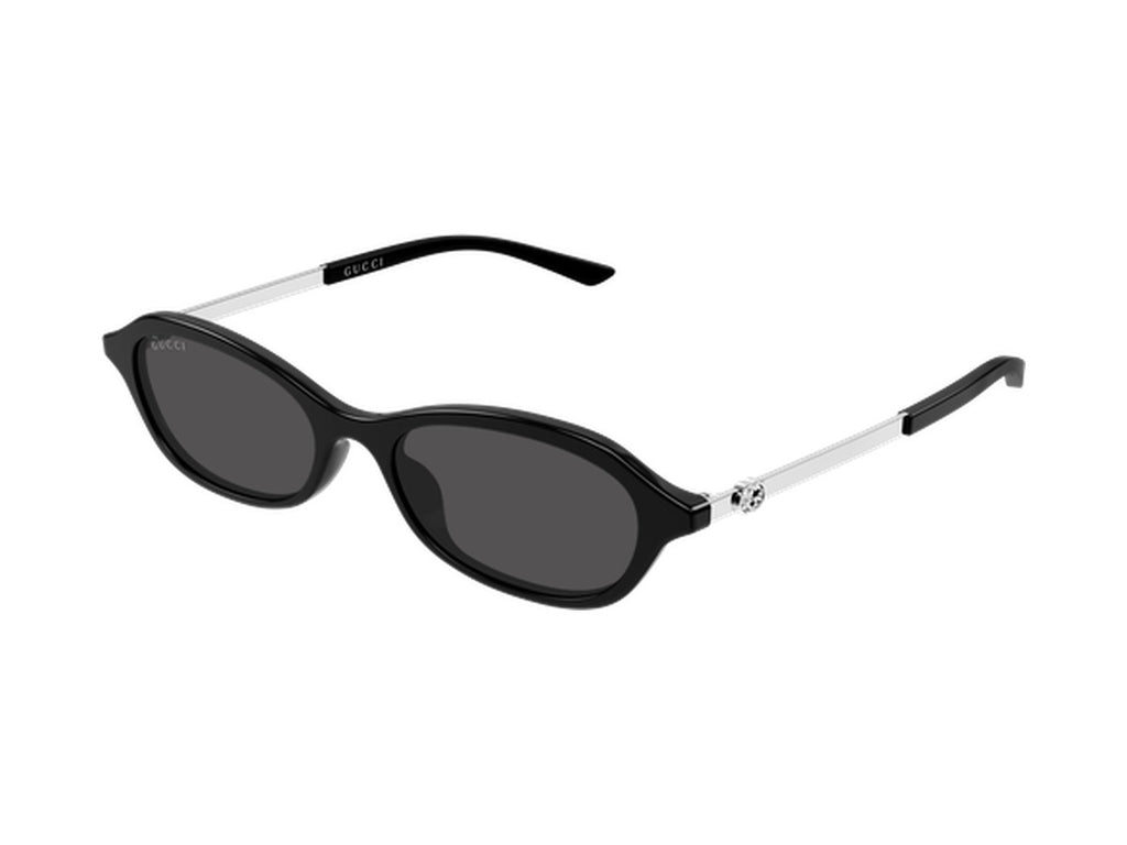 Gucci GG2212S-002 sunglasses - Black & Silver / Grey