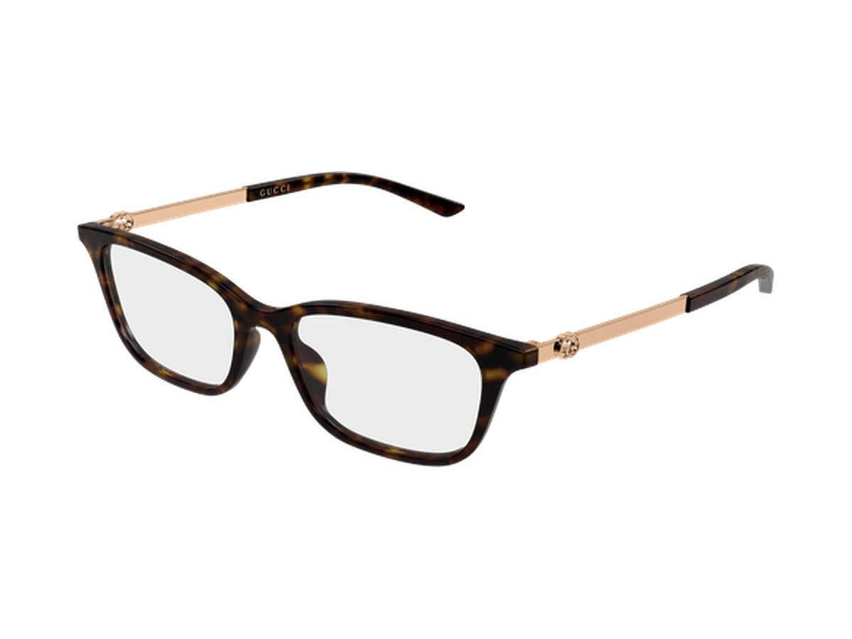 Gucci GG2213O-003 glasses - Havana & Gold