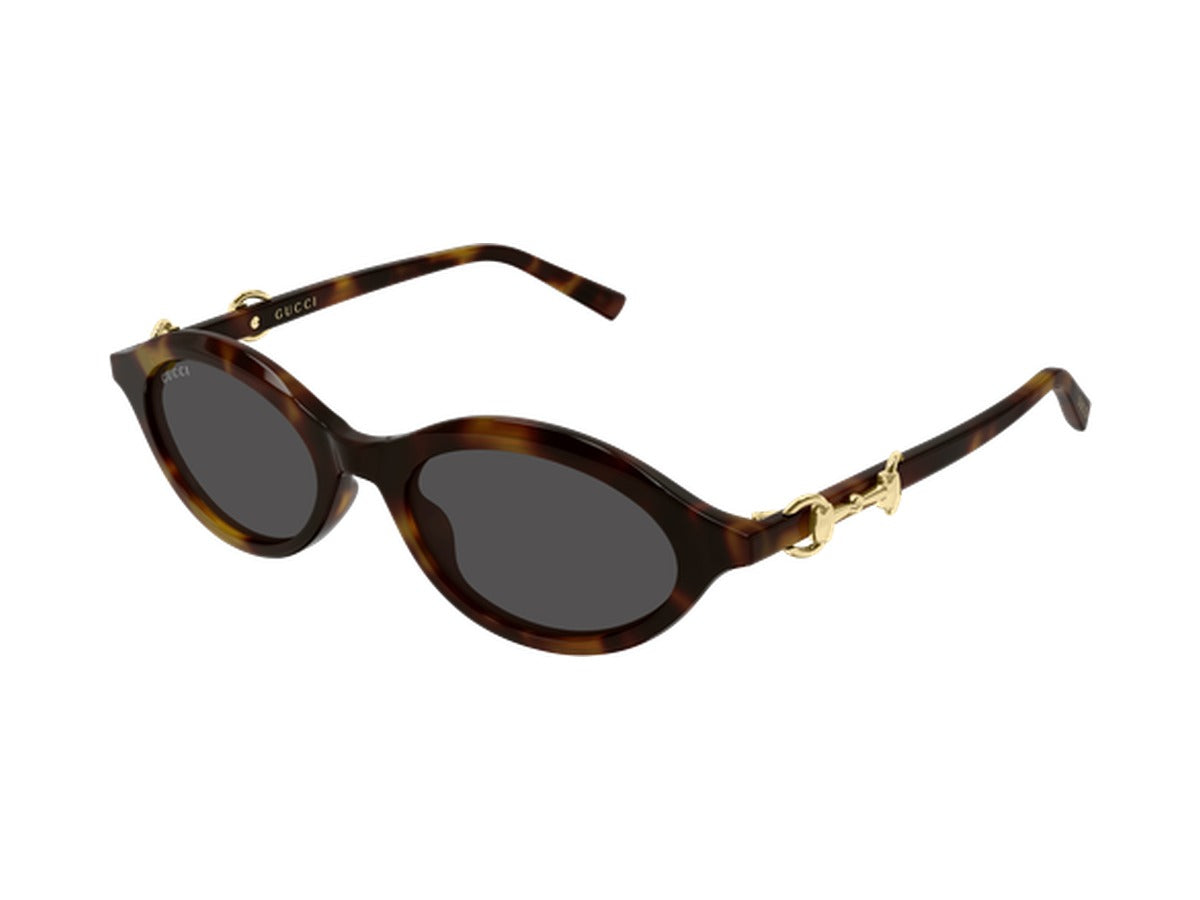 Gucci GG2215S-003 sunglasses - Havana / Grey