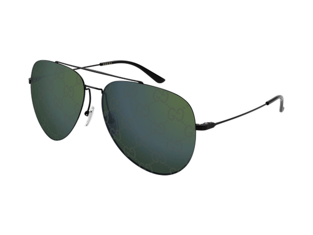 Gucci GG2255S-004 sunglasses - Black / Green