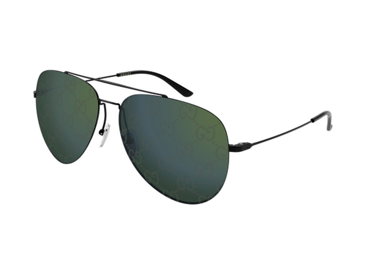 Gucci GG2255S-004 sunglasses - Black / Green