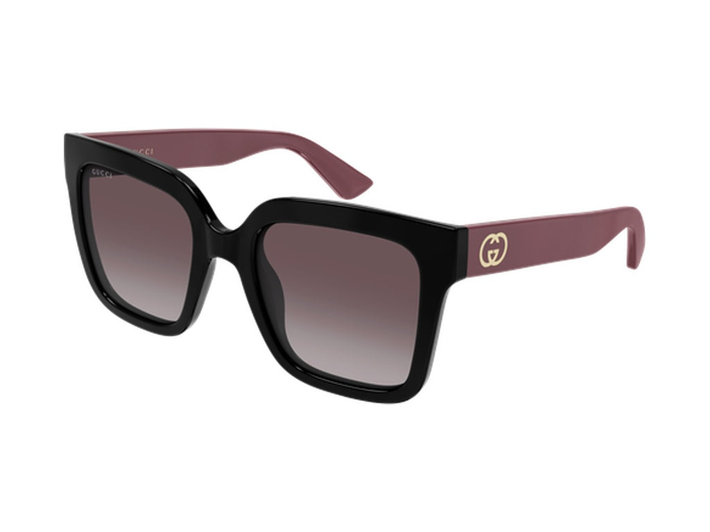 Gucci GG2190S-003 sunglasses - Black & Burgundy / Red