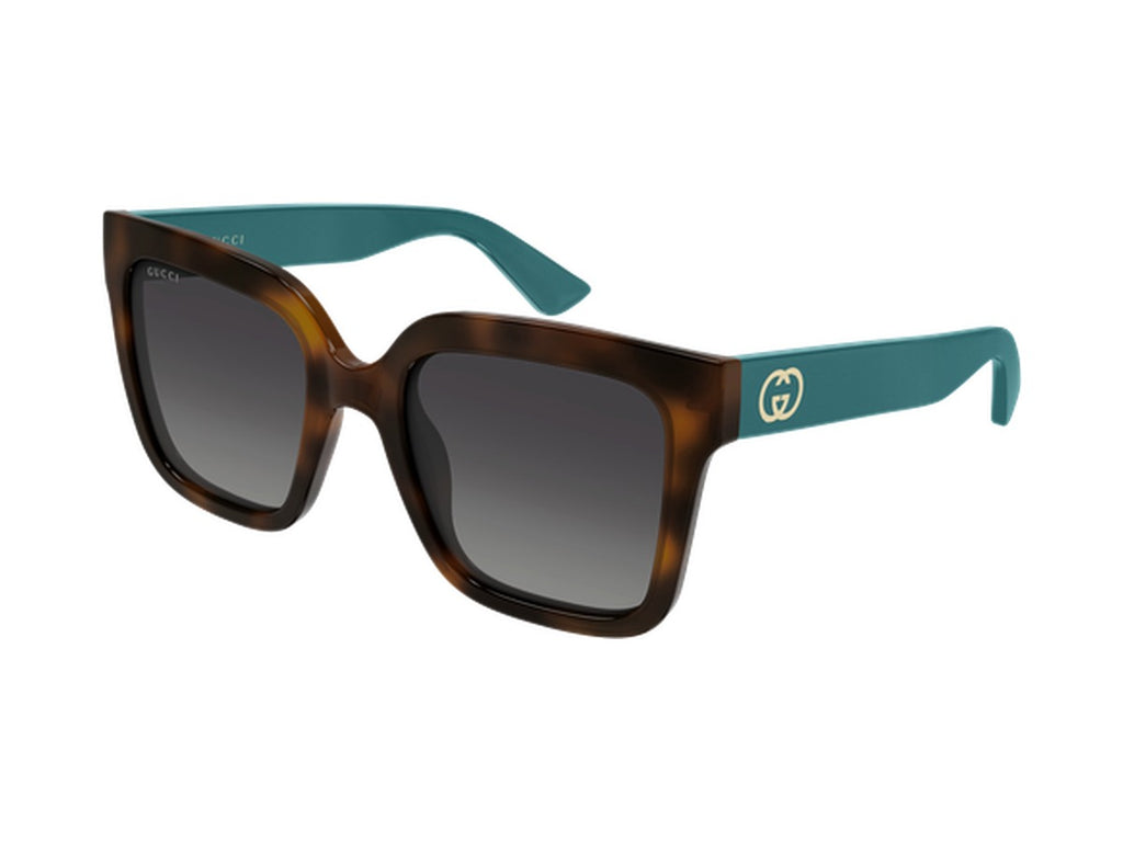 Gucci GG2190S-004 sunglasses - Havana & Blue / Grey