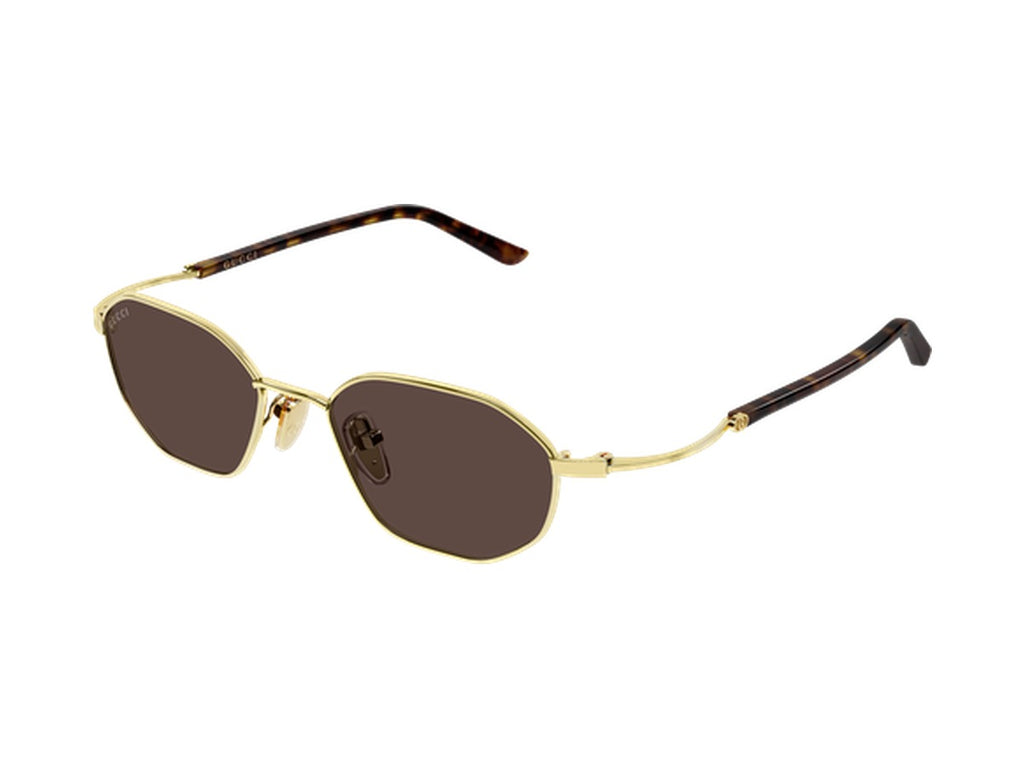 Gucci GG2257S-002 sunglasses - Gold & Havana / Brown