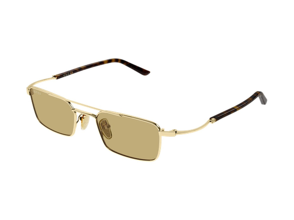 Gucci GG2258S-003 sunglasses - Gold & Havana / Brown 2