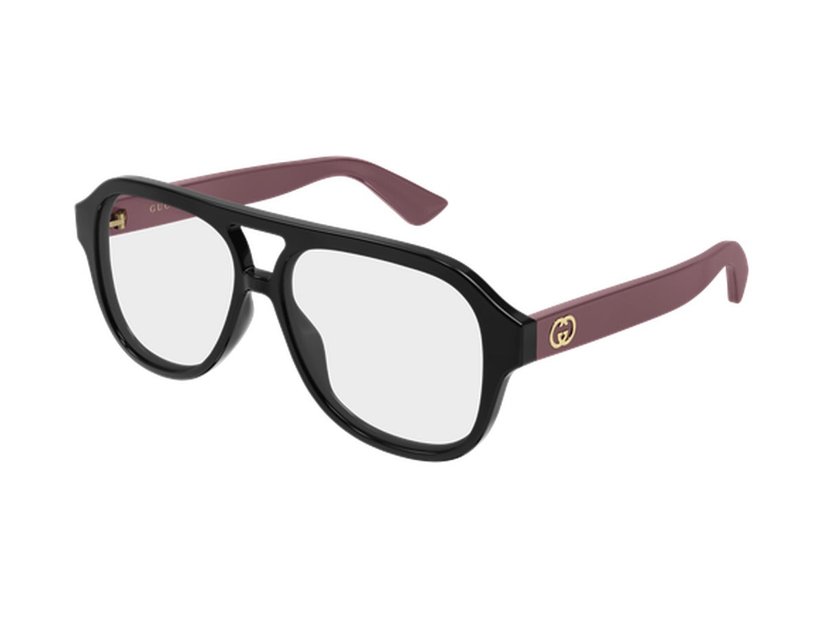 Gucci GG2192O-003 glasses - Black & Burgundy