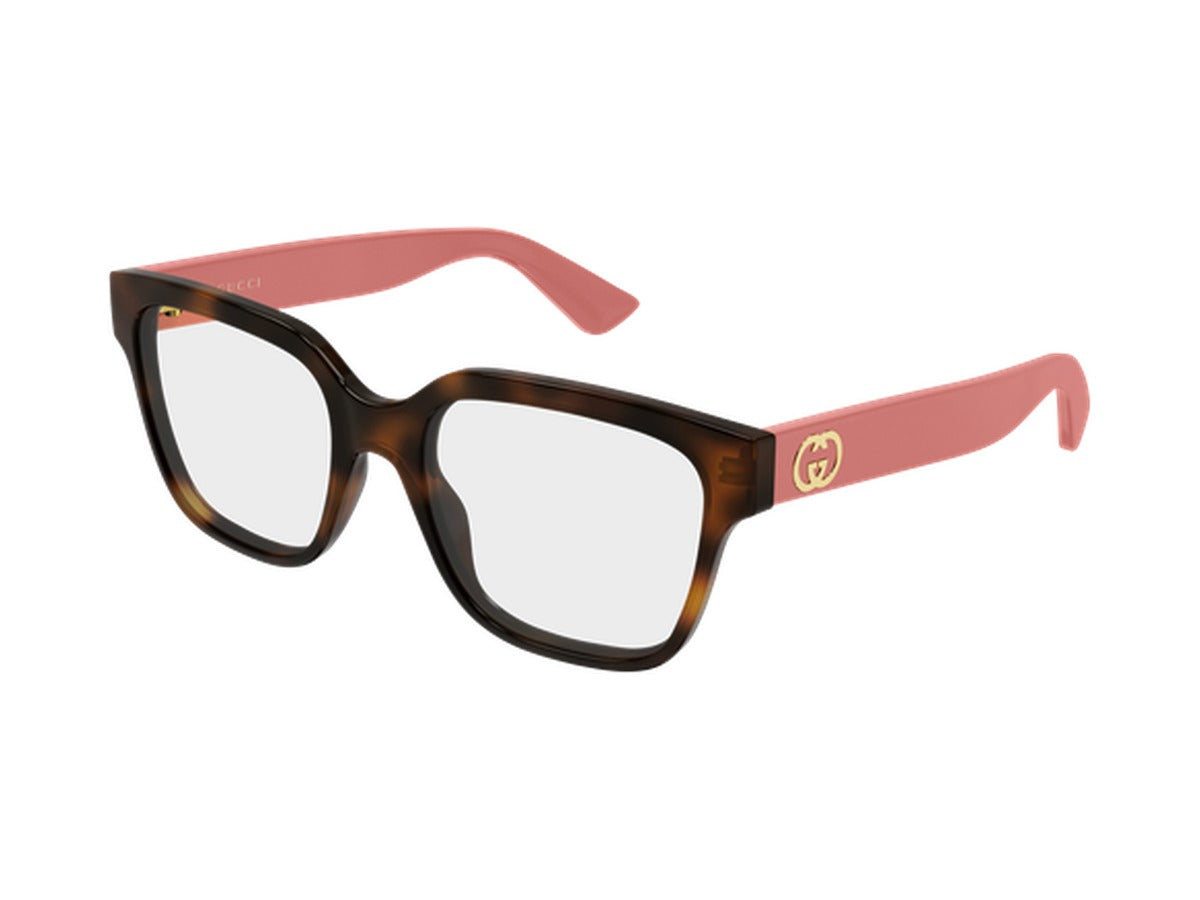 Gucci GG2193O-004 glasses - Havana & Pink