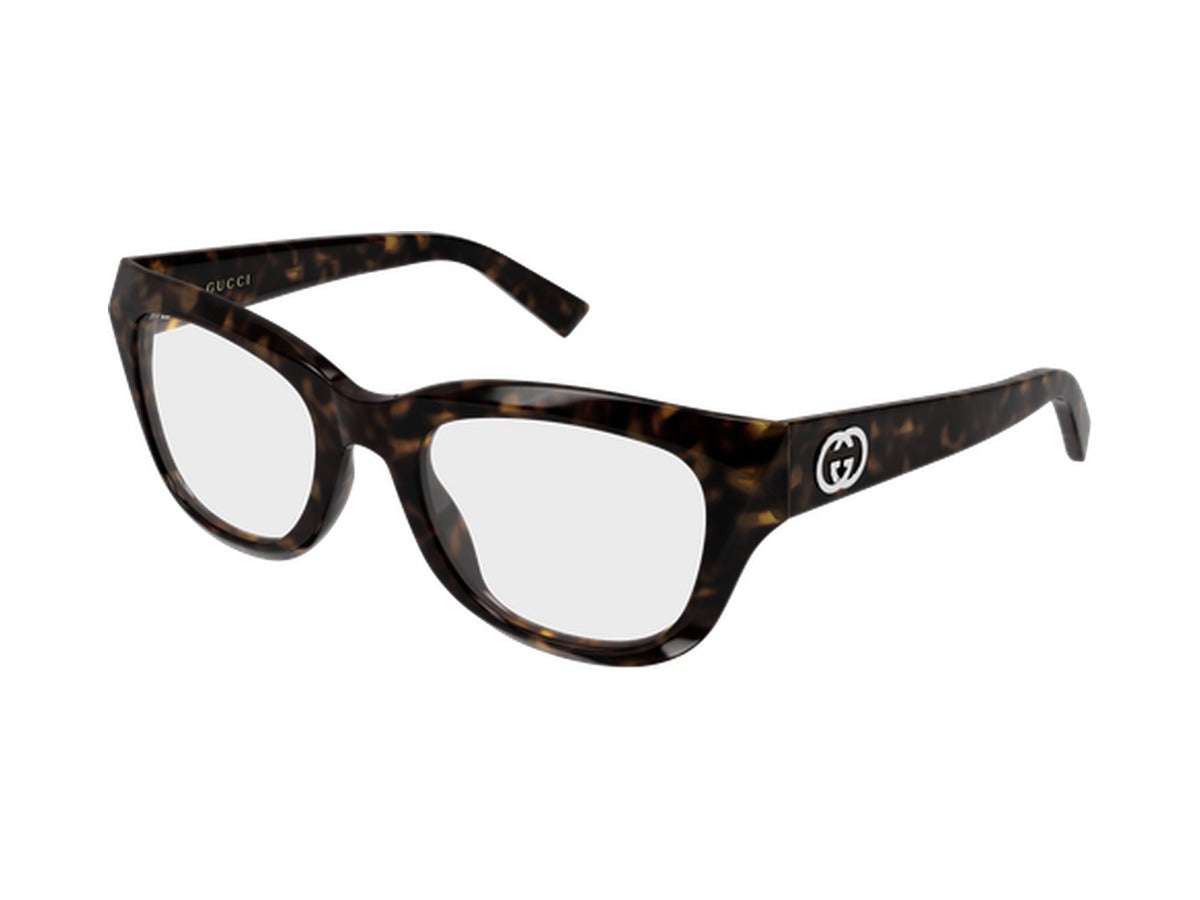 Gucci GG2202O-002 glasses - Havana