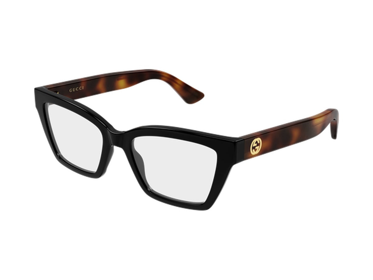 Gucci GG1715O-018 glasses - Black & Havana