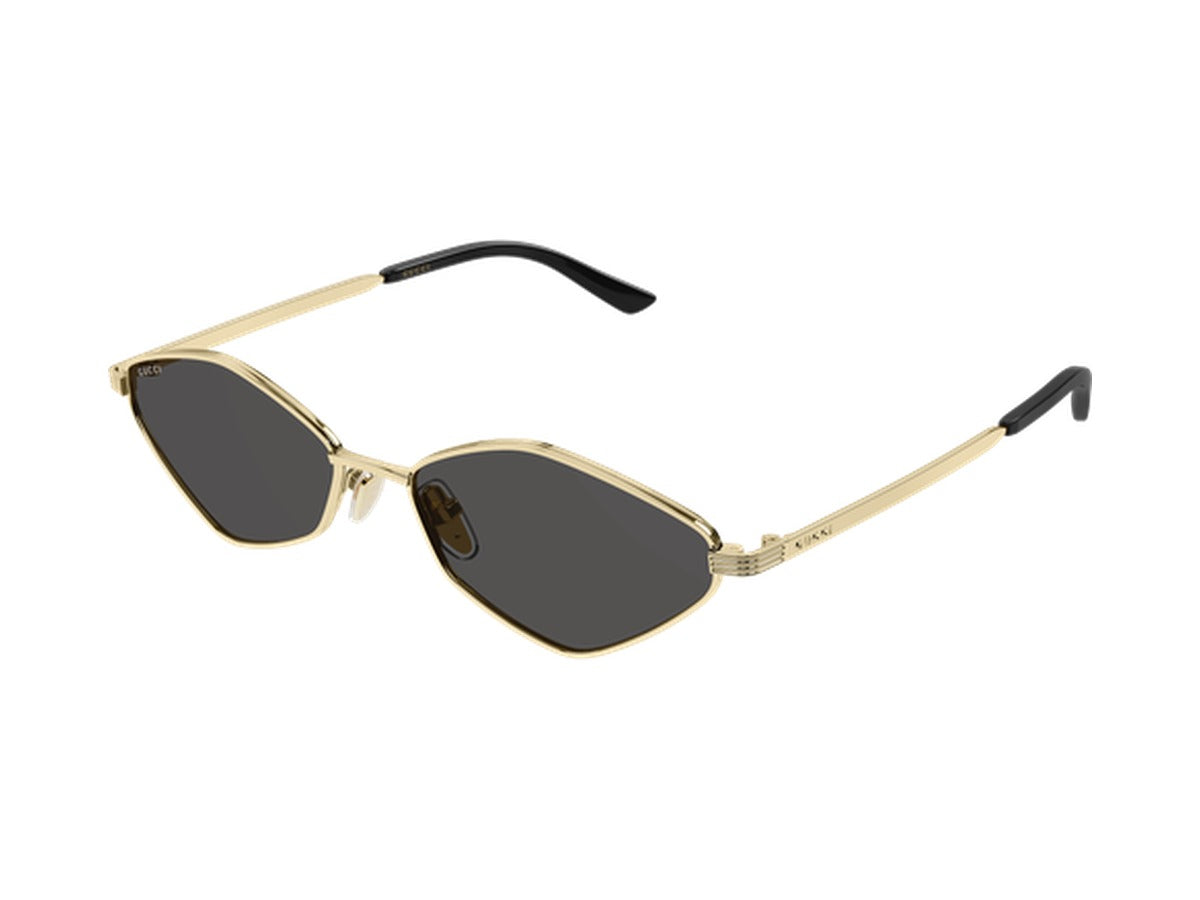 Gucci GG2222S-001 sunglasses - Gold / Grey