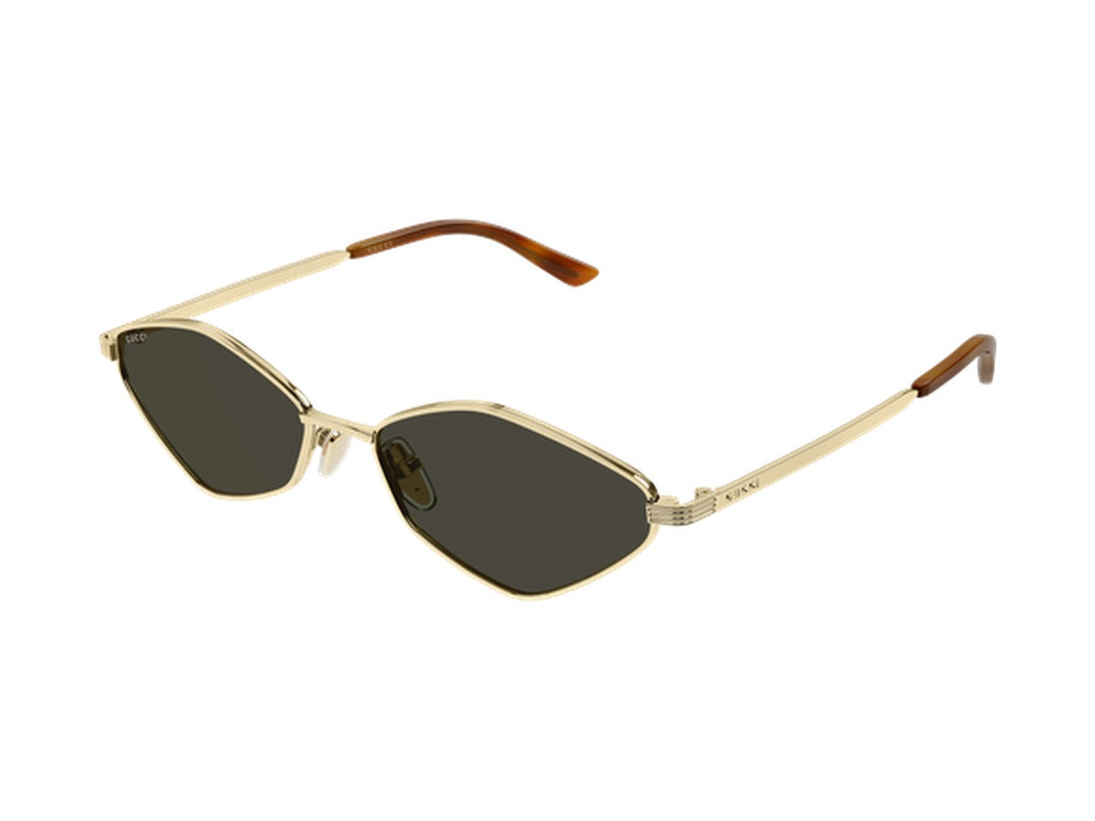 Gucci GG2222S-002 sunglasses - Gold / Brown