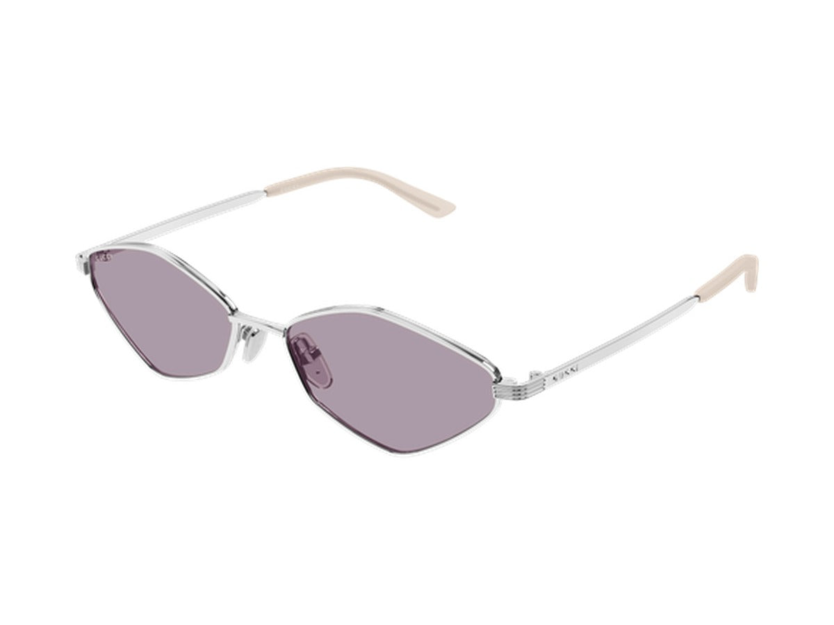 Gucci GG2222S-004 sunglasses - Silver / Pink