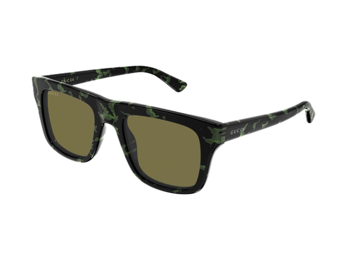Gucci GG2242S-003 sunglasses - Havana / Green