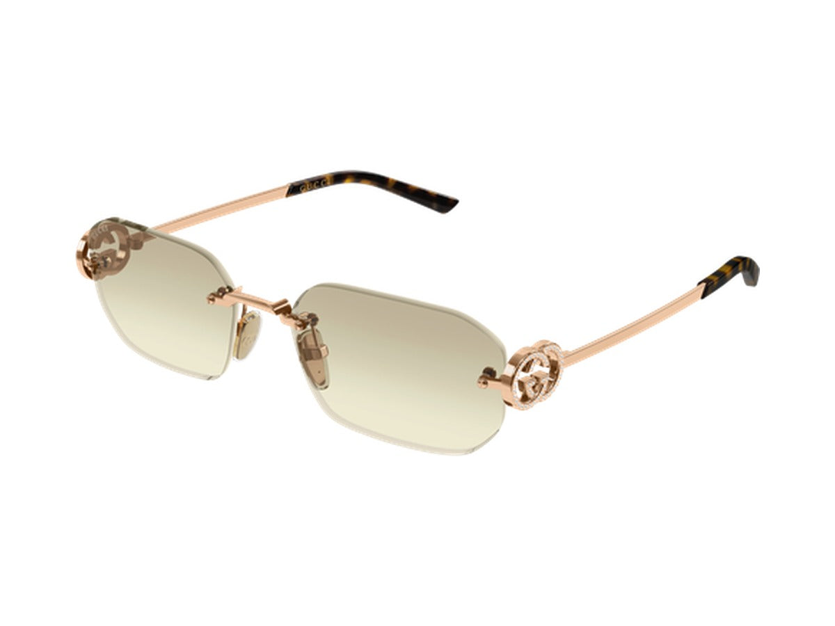 Gucci GG2228S-004 sunglasses - Gold / Brown