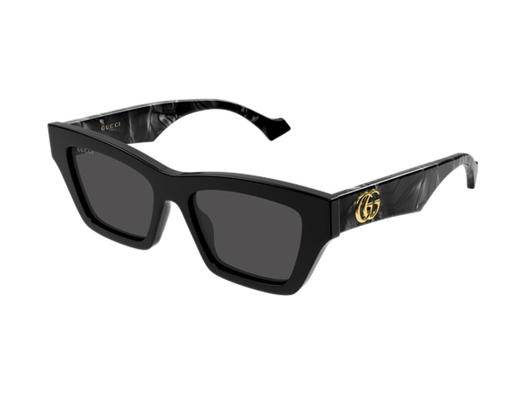 Gucci GG1753S-006 sunglasses - Black & Grey / Grey