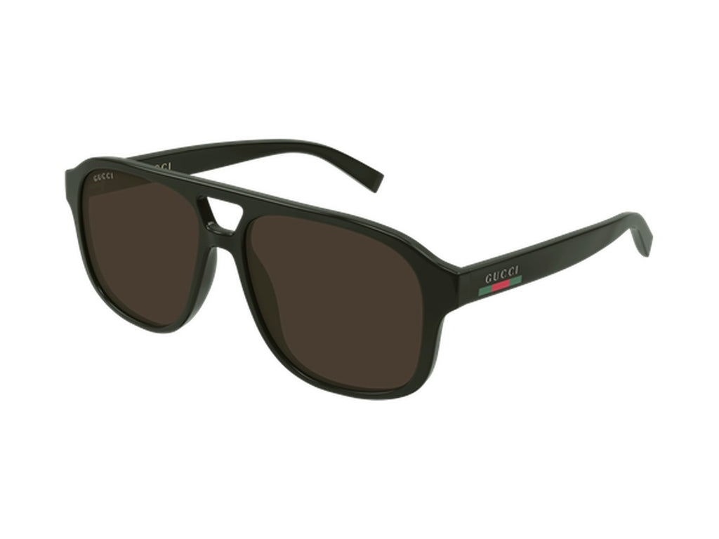 Gucci GG1856S-007 sunglasses - Green / Brown