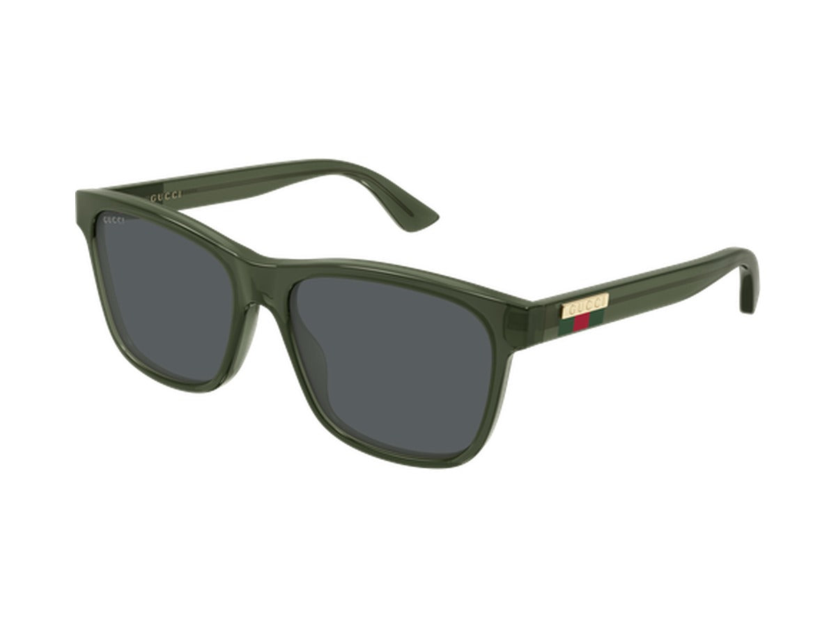 Gucci GG0746S-007 sunglasses - Green / Grey