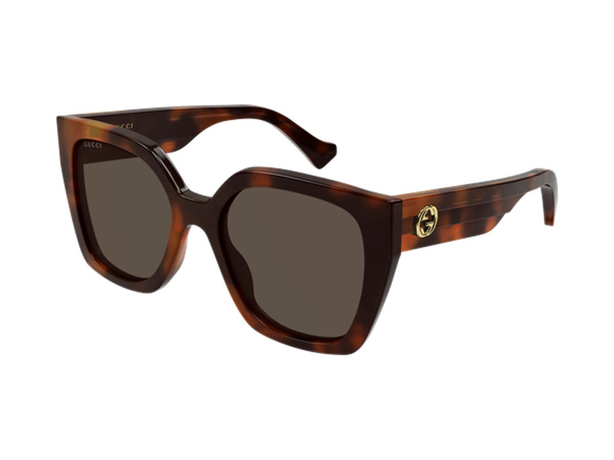 Gucci GG1300S-005 sunglasses - Havana / Brown 2