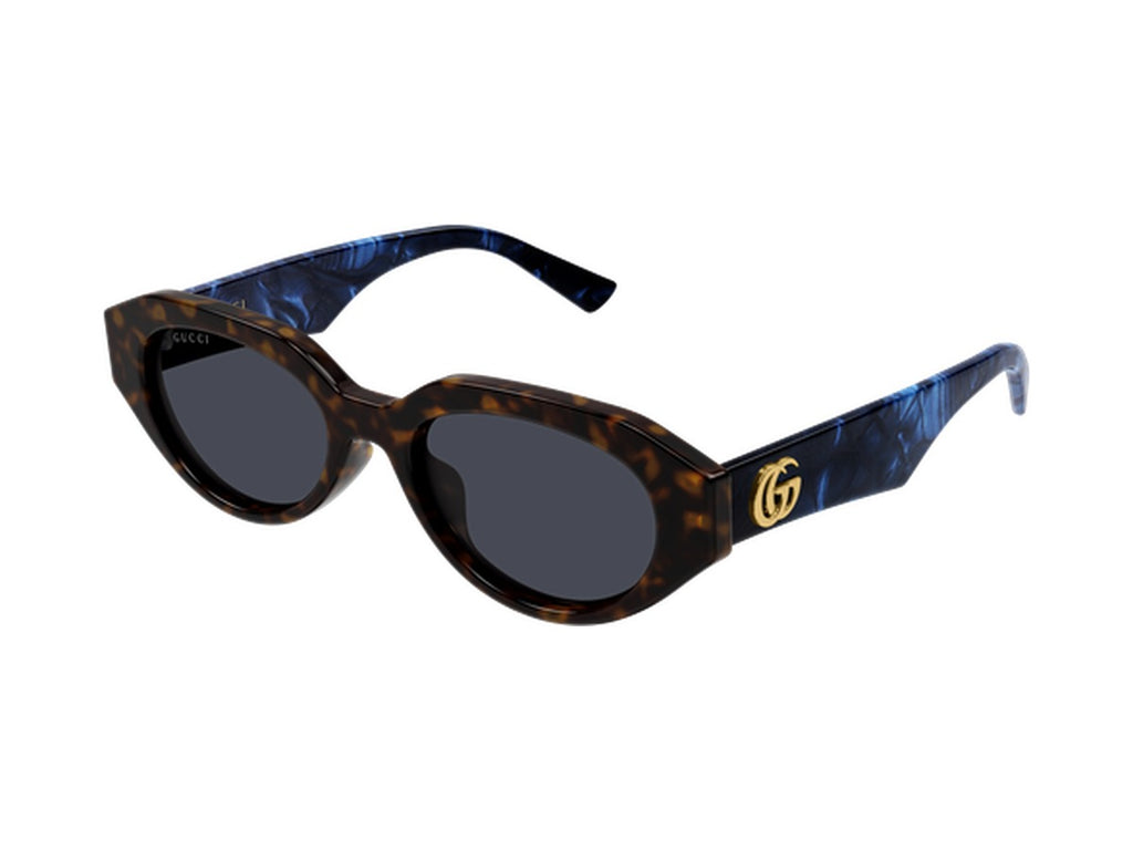 Gucci GG2206SA-004 sunglasses - Havana & Blue / Blue